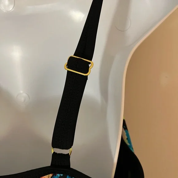 NWT- Longitude Tulum Blouson Swimdress- Size 16 - Picture 8 of 10